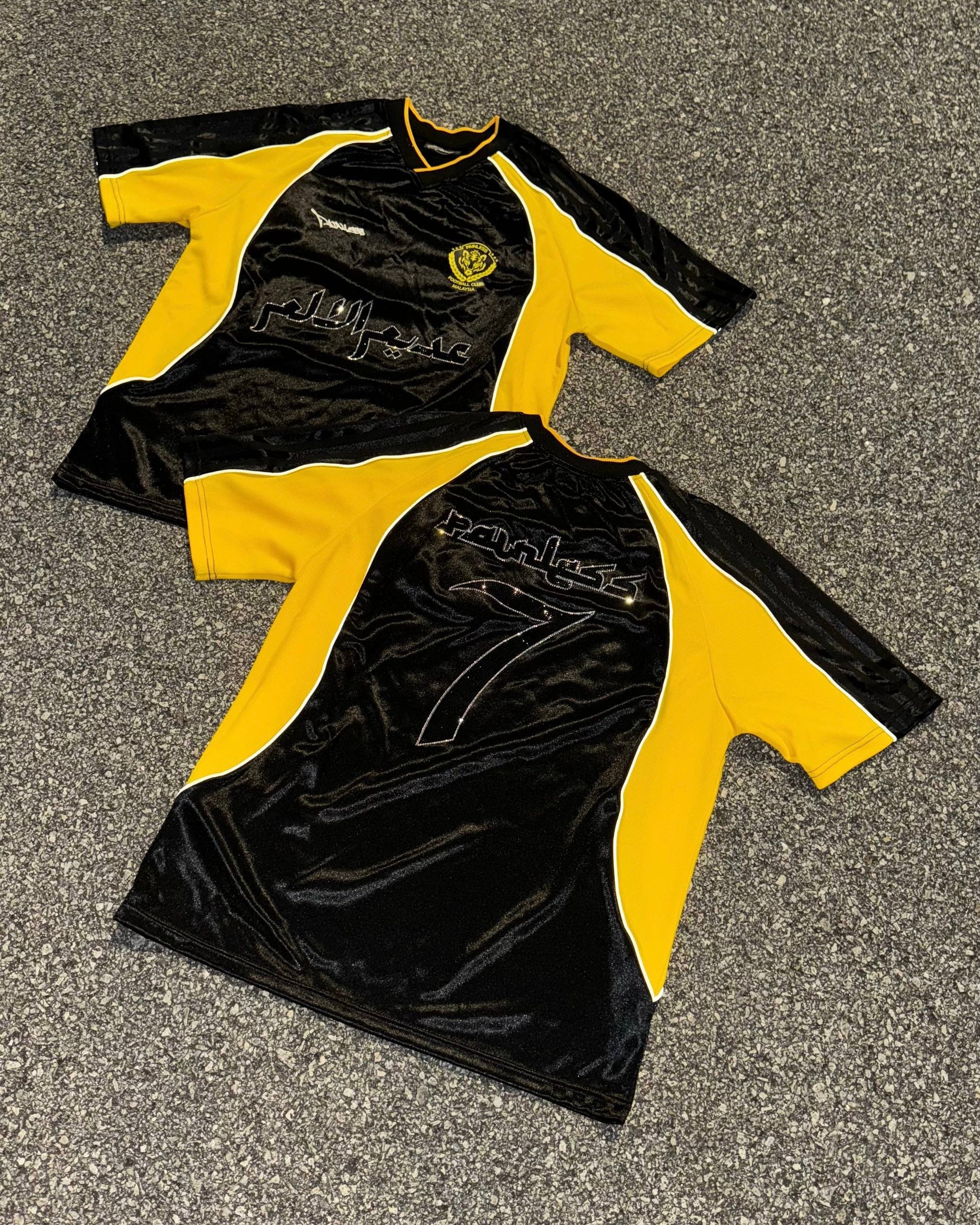 PAINLESS FAM SHORTSLEEVE JERSEY BLACK YELLOW
