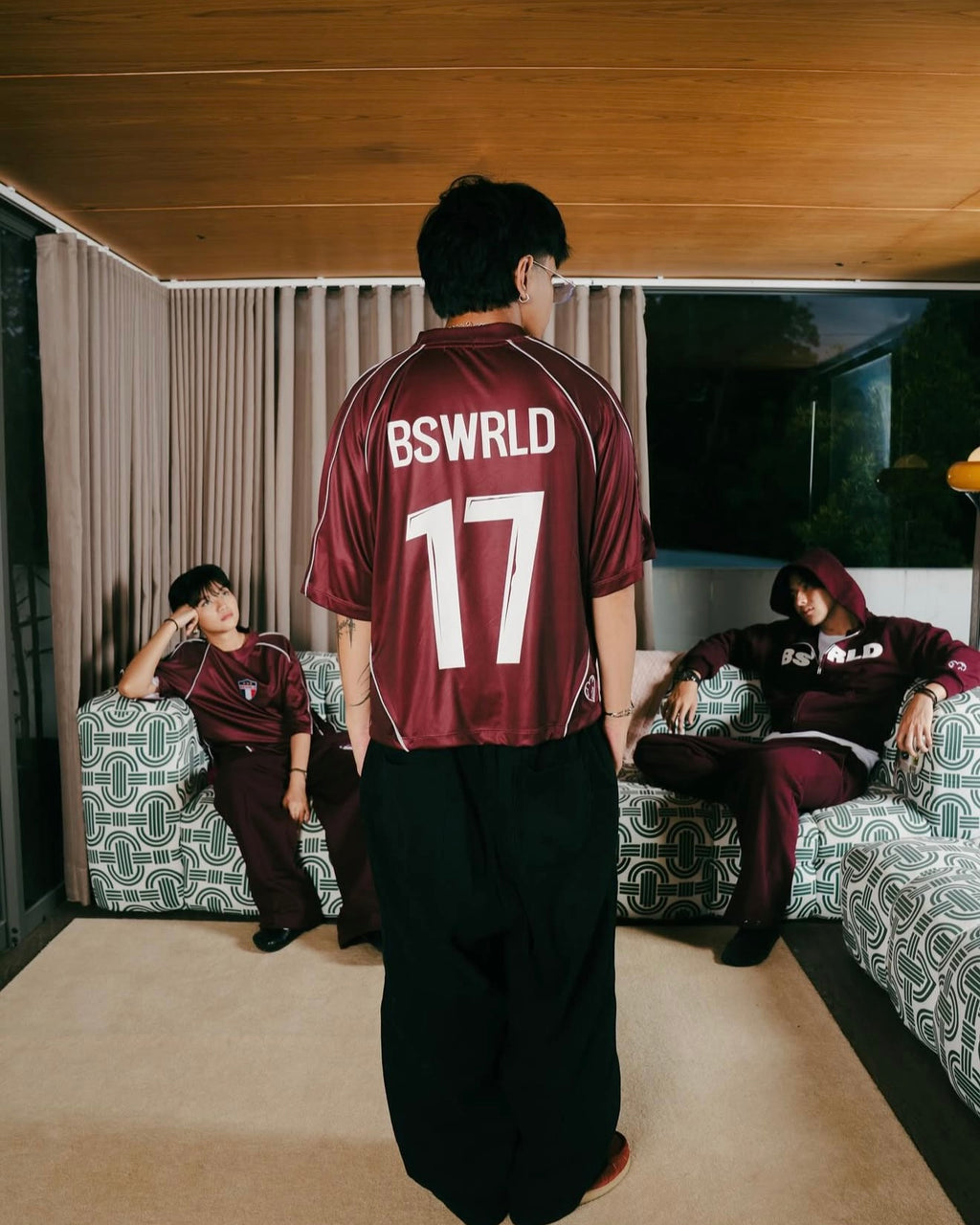 BOISWORLD PARODY JERSEY MAROON