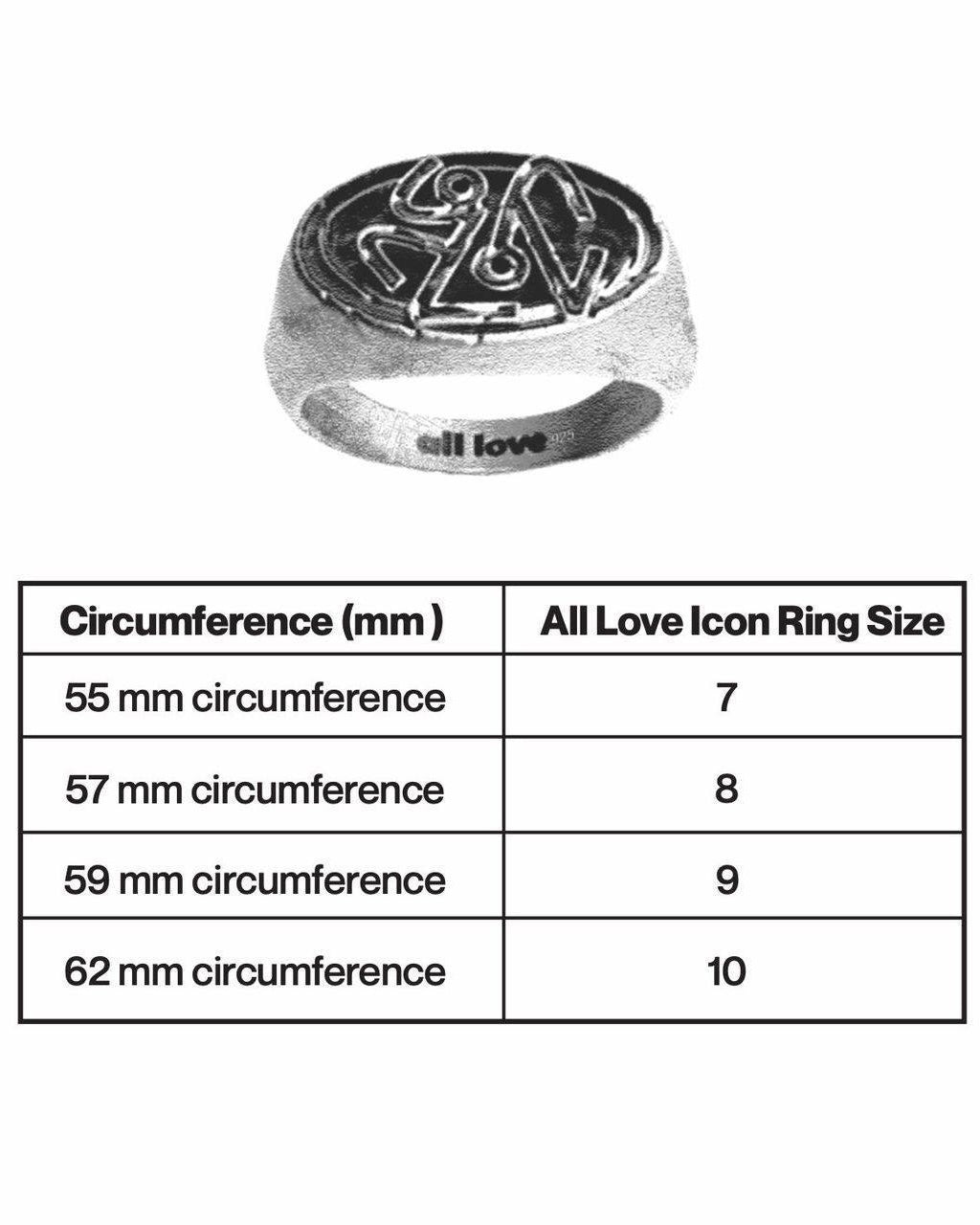 ALL LOVE ICON RING