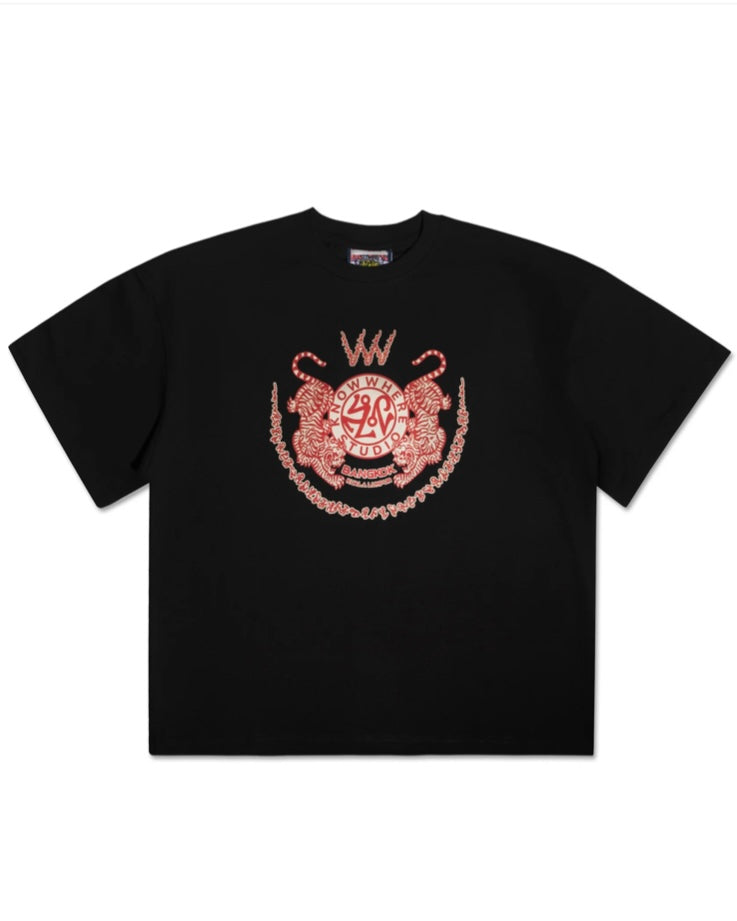 ALL LOVE x KNOWWHERE MANTRA TEE BLACK
