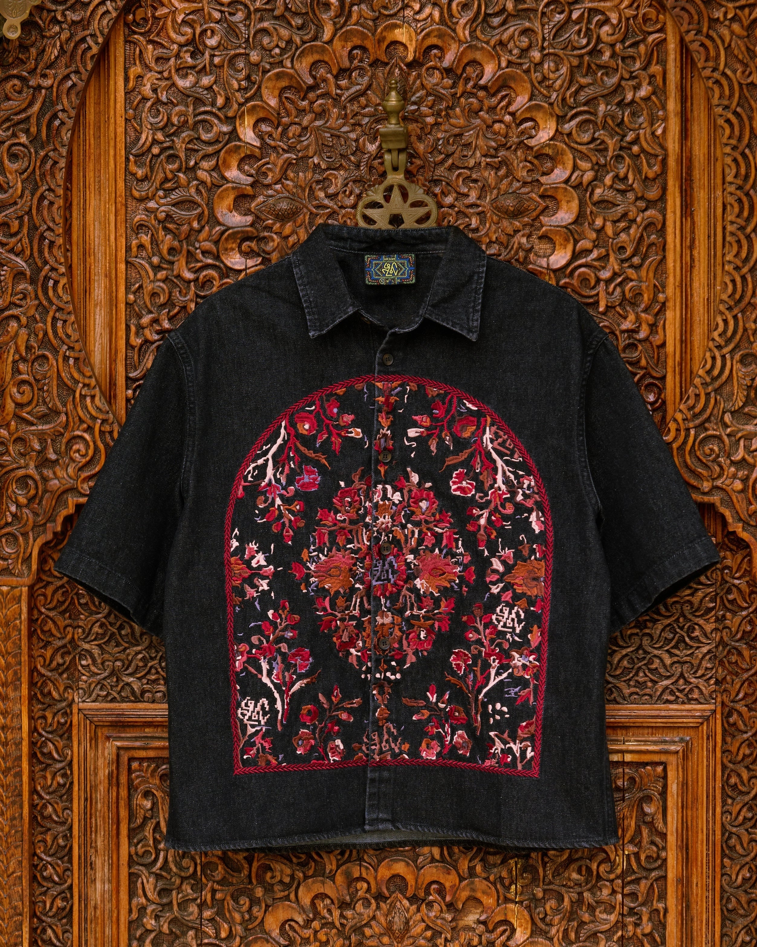 ALL LOVE DENIM SHIRT BLACK