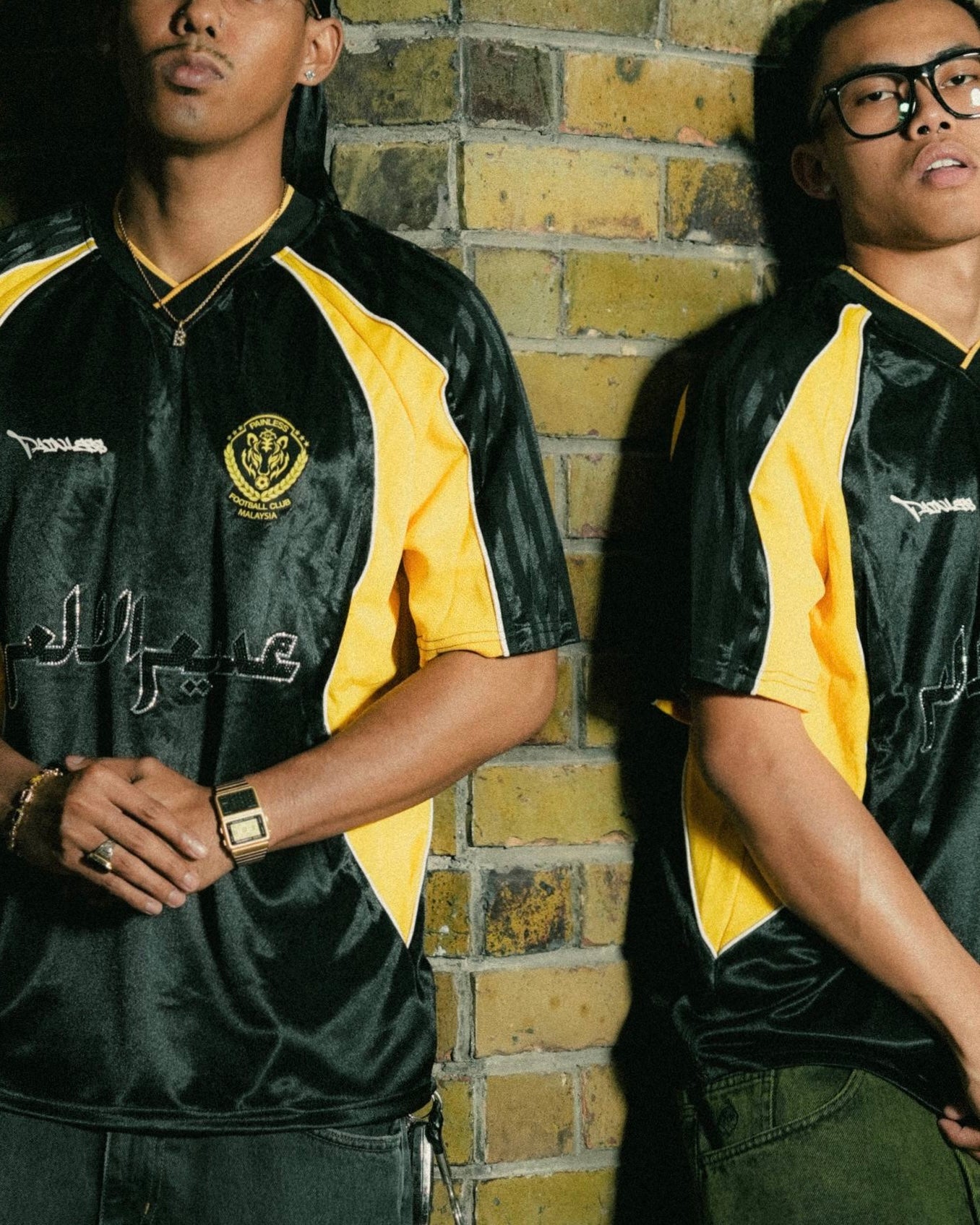 PAINLESS FAM SHORTSLEEVE JERSEY BLACK YELLOW