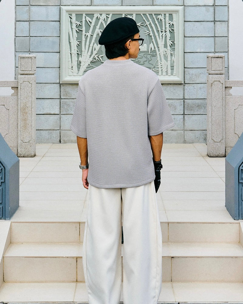 AQ MERCH HALFZIP GREY