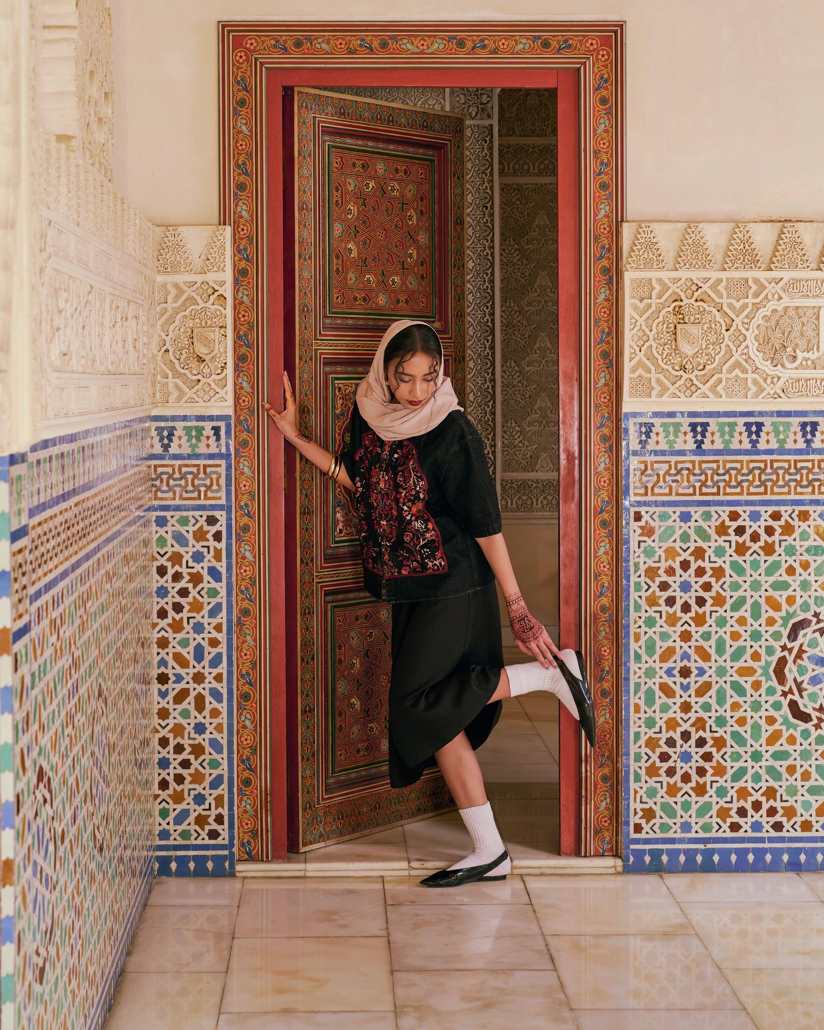 ALL LOVE DENIM SHIRT BLACK