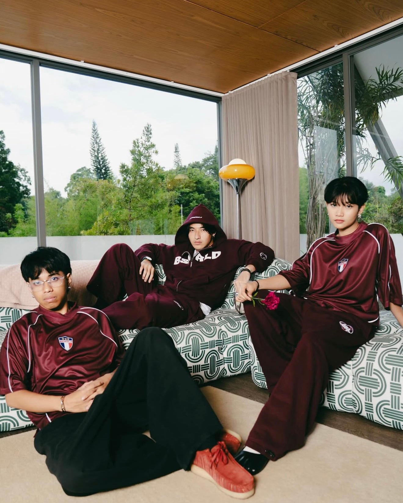 BOISWORLD PARODY JERSEY MAROON