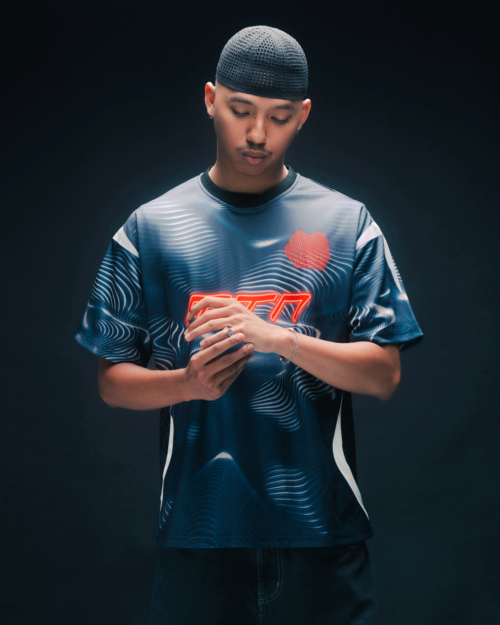 ALL LOVE MOTION JERSEY BLUE