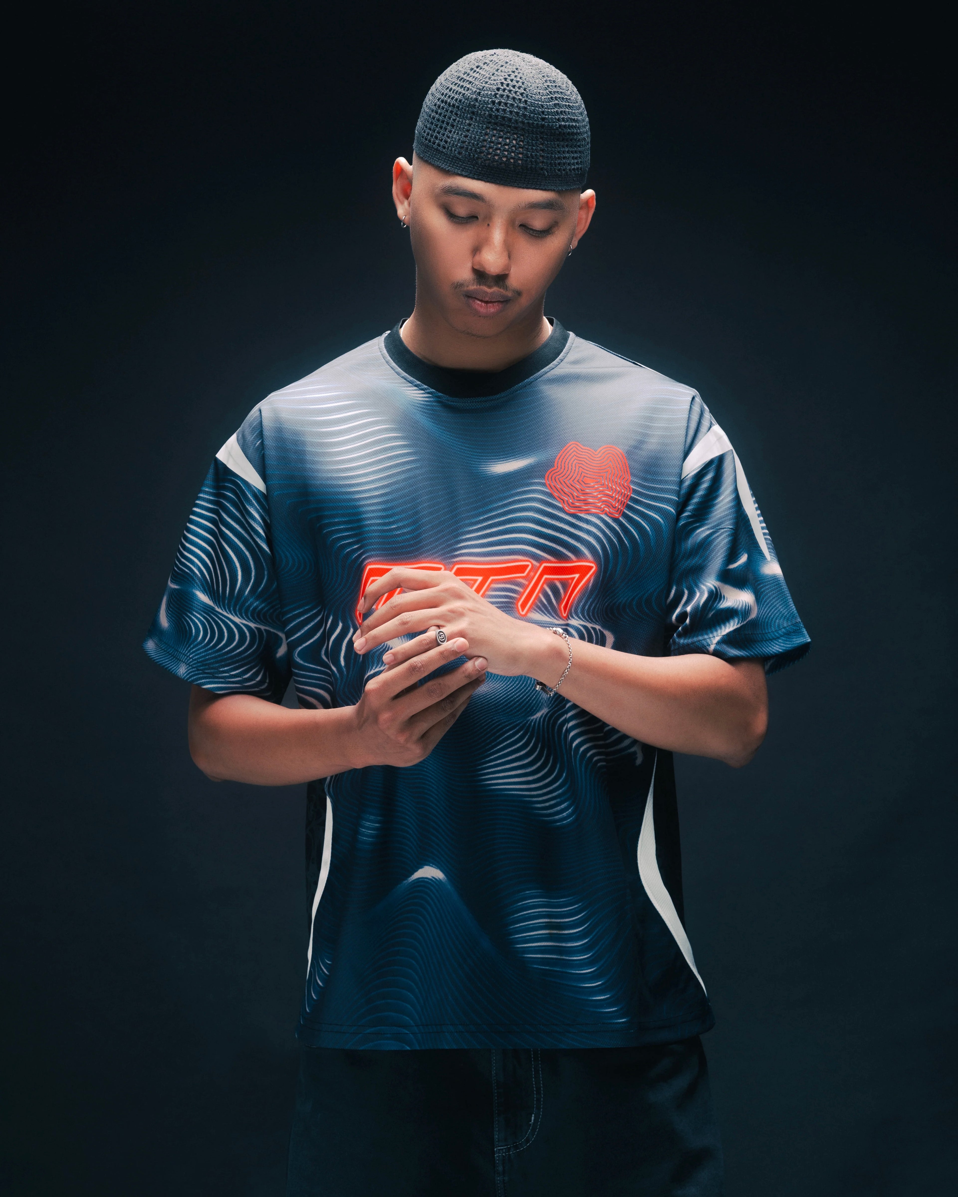 ALL LOVE MOTION JERSEY BLUE