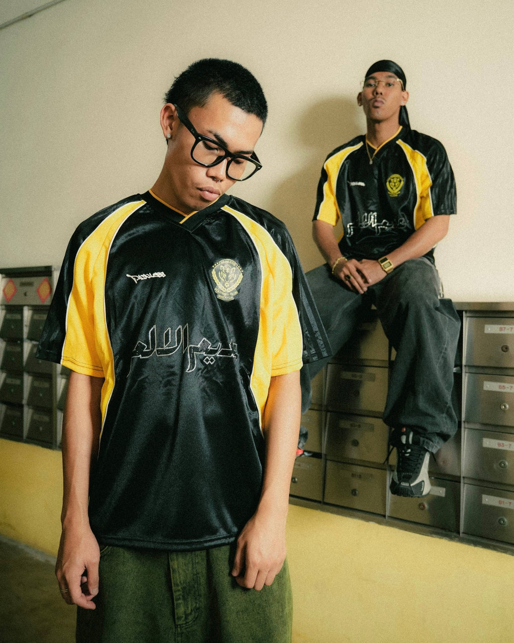PAINLESS FAM SHORTSLEEVE JERSEY BLACK YELLOW