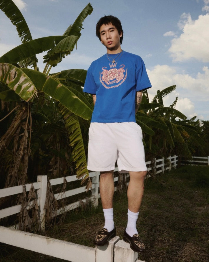 ALL LOVE x KNOWWHERE MANTRA TEE BLUE