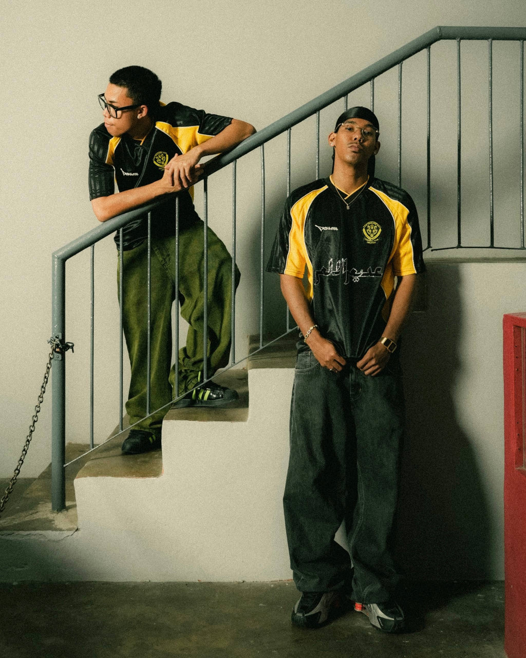 PAINLESS FAM SHORTSLEEVE JERSEY BLACK YELLOW