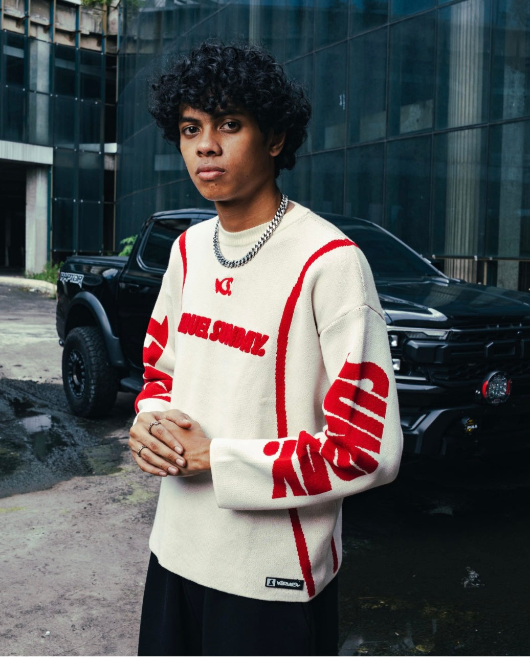 KRUEL x SUPERSUNDAY PULSE KNITWEAR CREAM