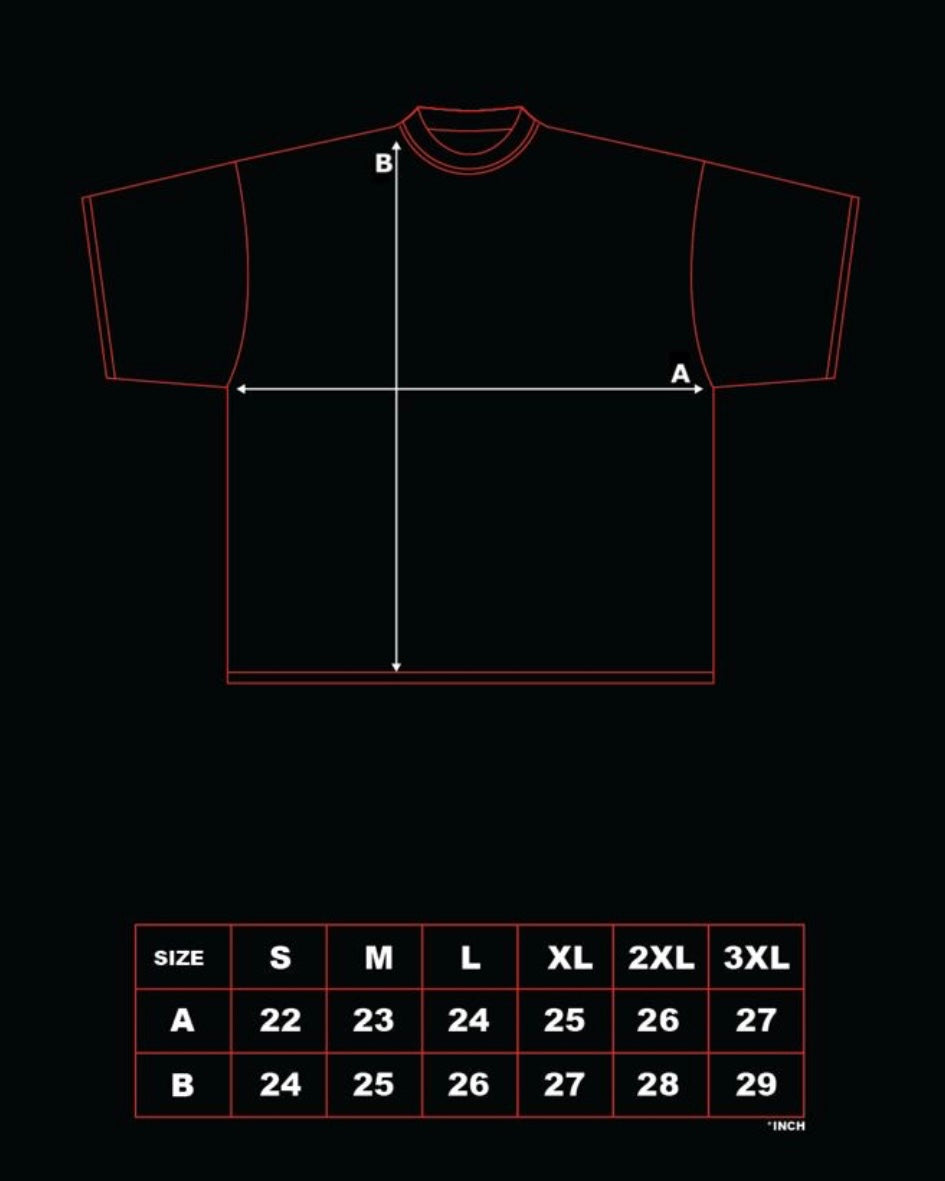 KRUEL x SUPERSUNDAY BASE TEE RED