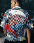 KRUEL x SUPERSUNDAY PIXEL JERSEY WHITE