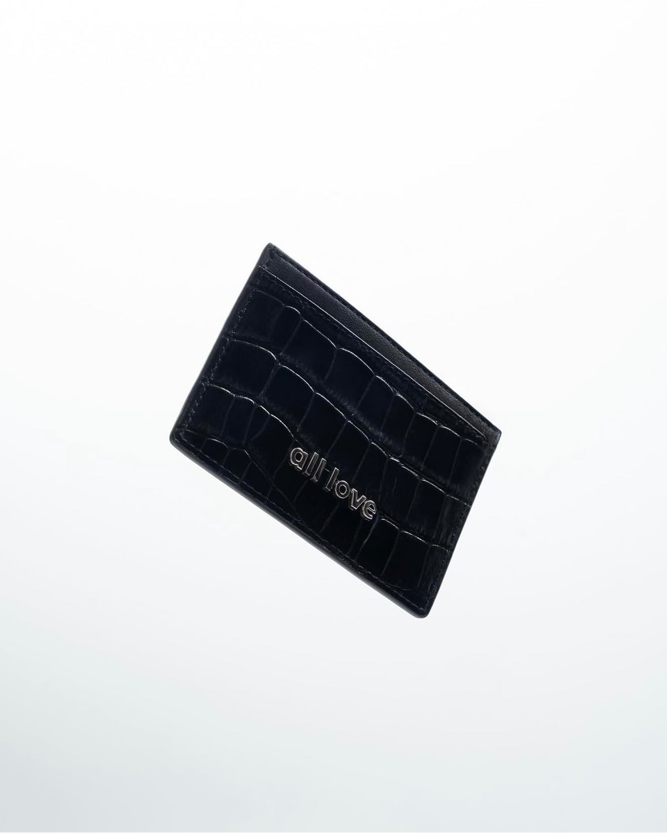 ALL LOVE CARD HOLDER BLACK