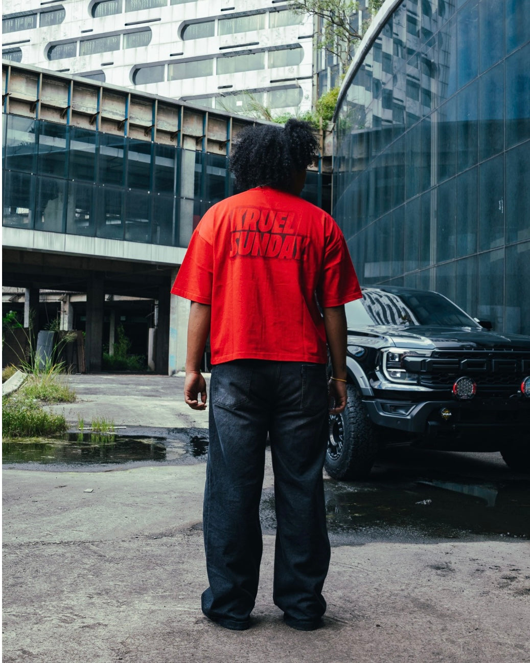 KRUEL x SUPERSUNDAY BASE TEE RED