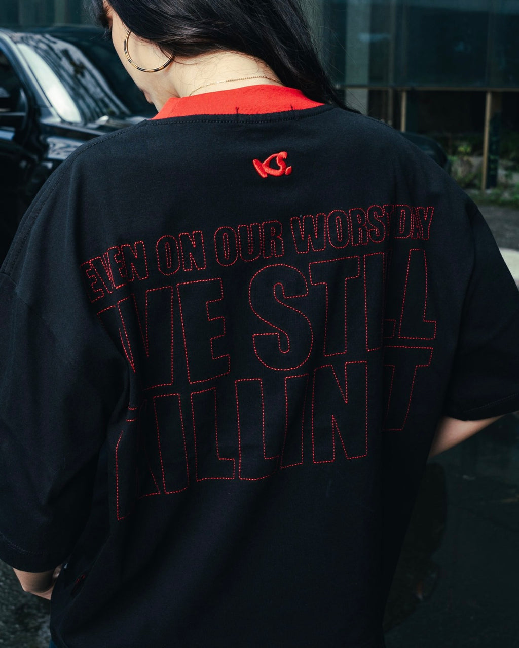 KRUEL x SUPERSUNDAY CORE TEE BLACK