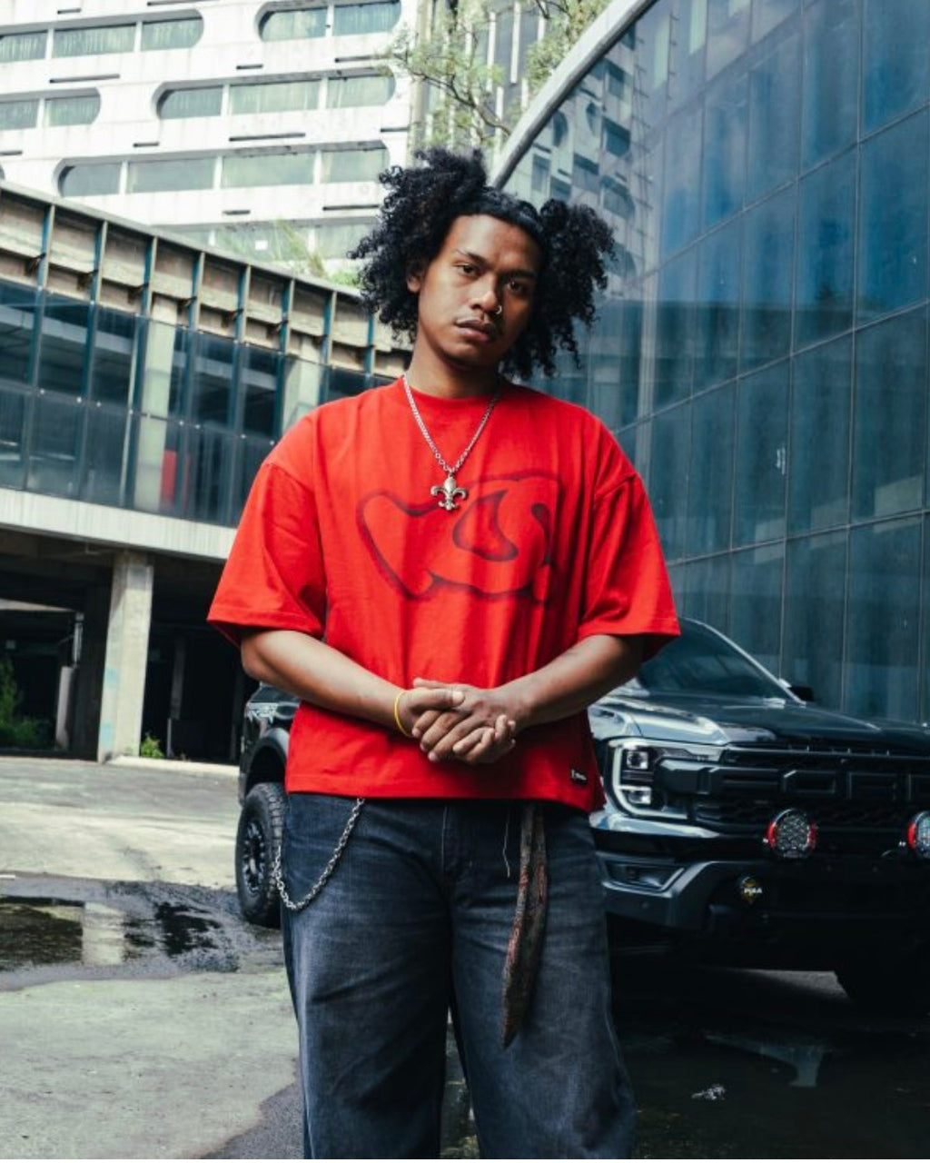 KRUEL x SUPERSUNDAY BASE TEE RED