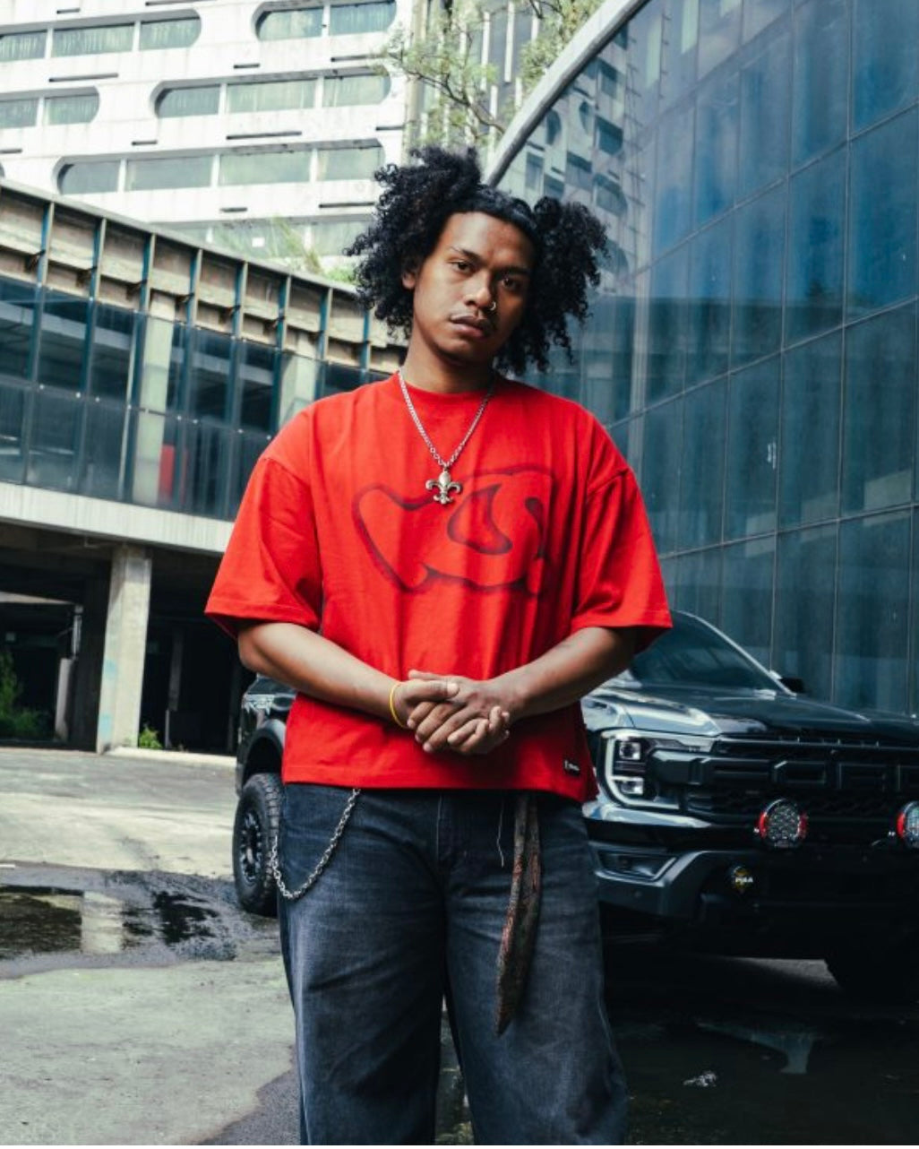 KRUEL x SUPERSUNDAY BASE TEE RED