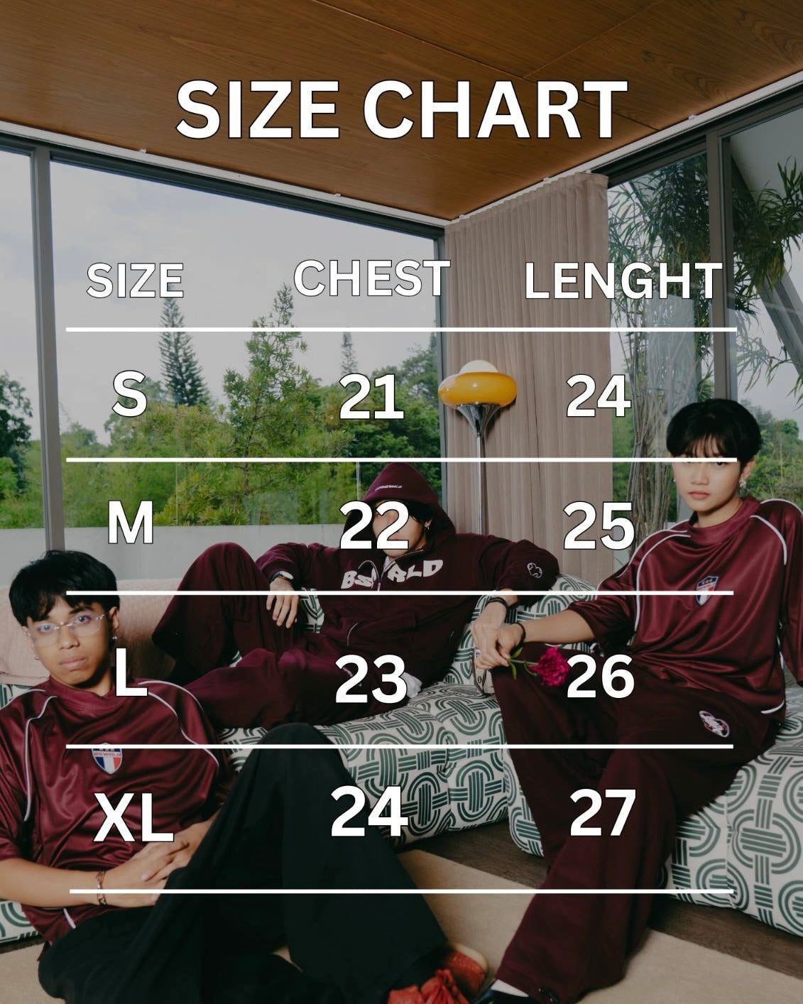 BOISWORLD PARODY JERSEY MAROON