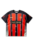 ALL LOVE x AGAINST LAB THORN JERSEY RED BLACK