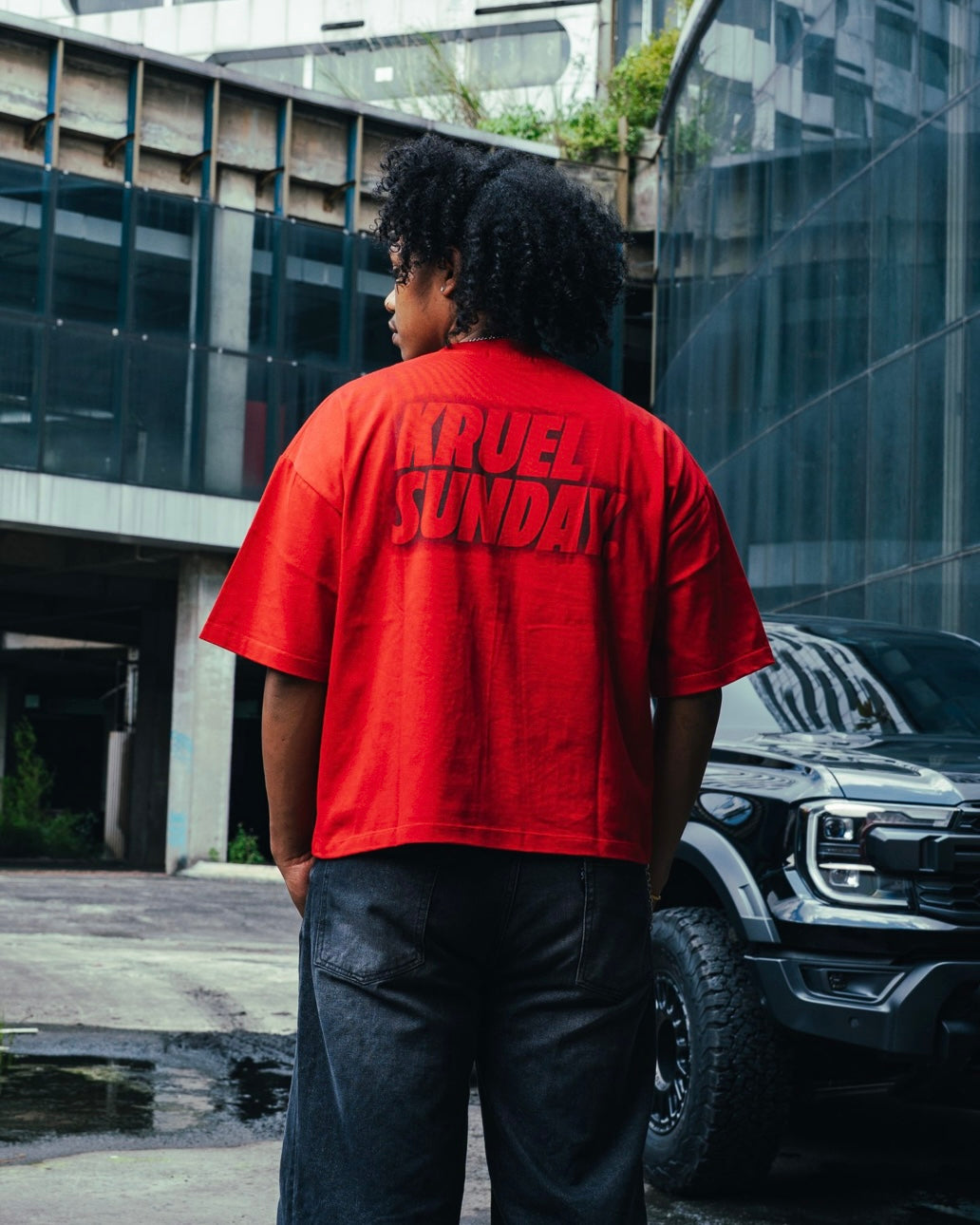 KRUEL x SUPERSUNDAY BASE TEE RED