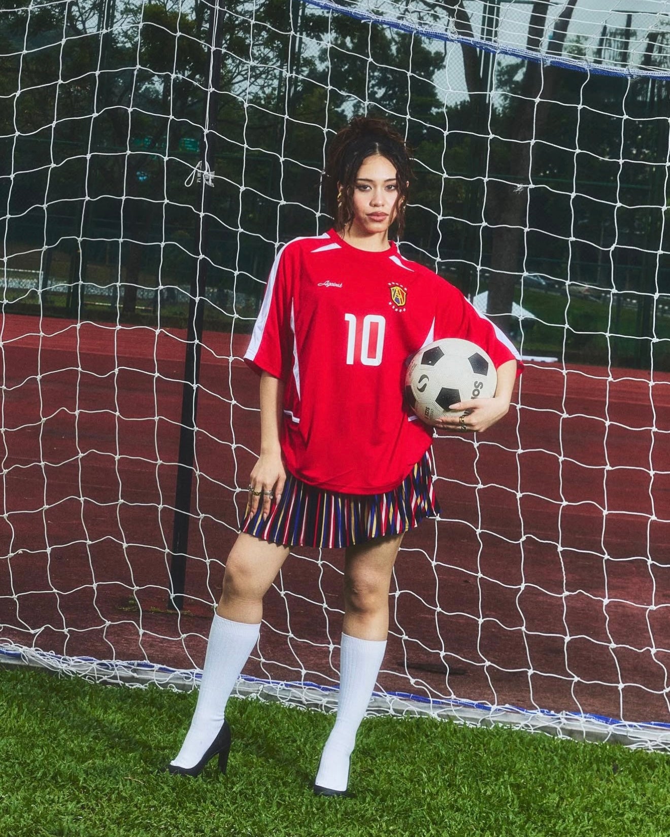 AGAINST LAB JOGA BONITO V2 JERSEY RED