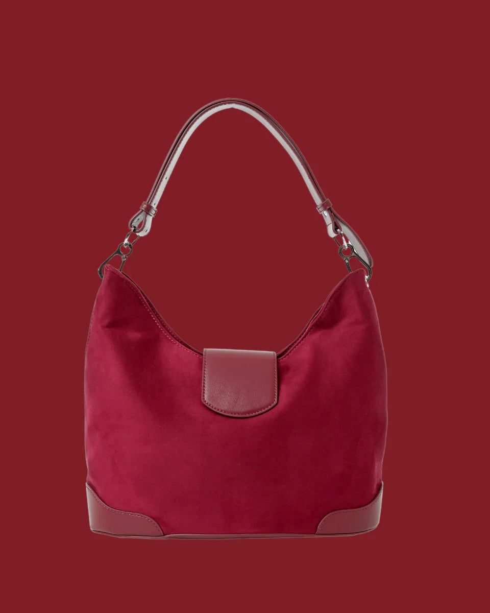 BRIK SLOUCHIE V2 HANDBAG SCARLET