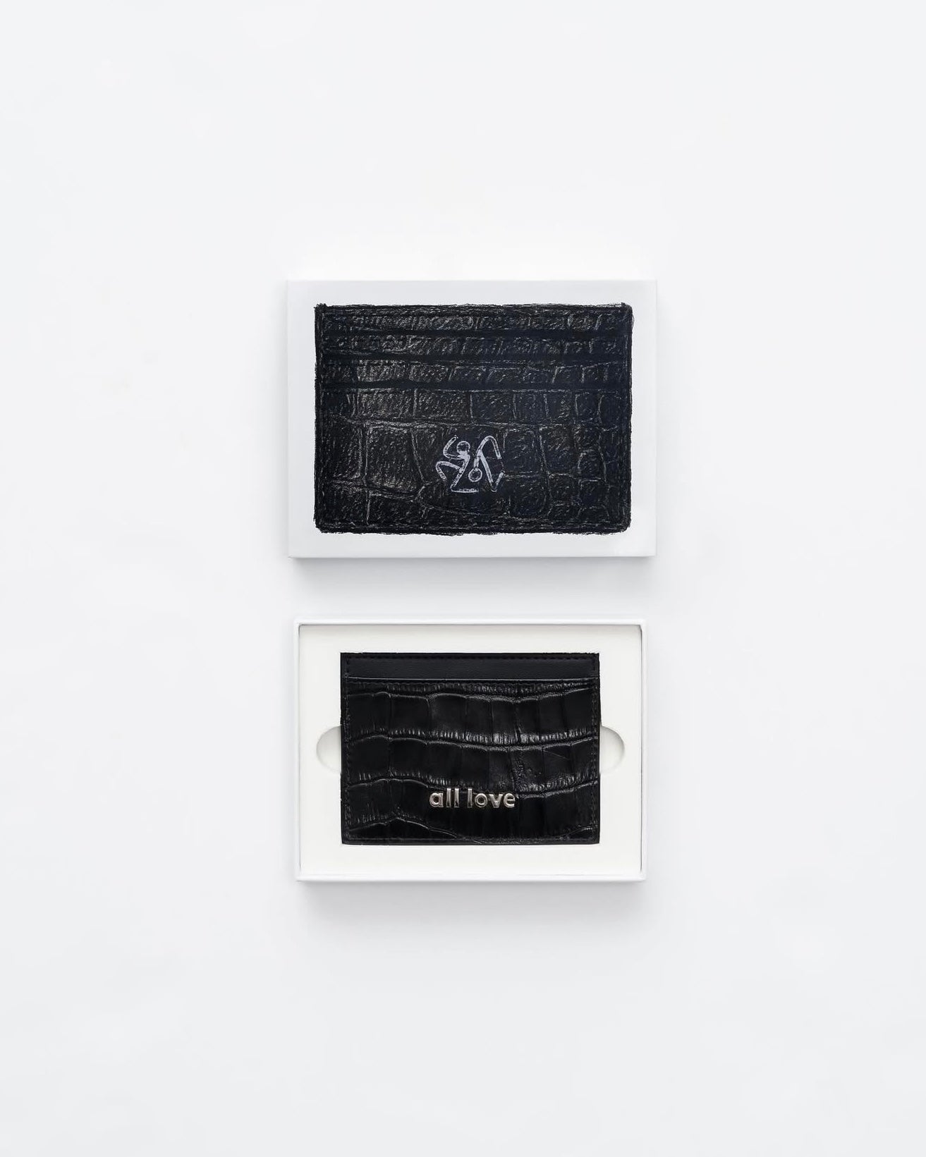 ALL LOVE CARD HOLDER BLACK