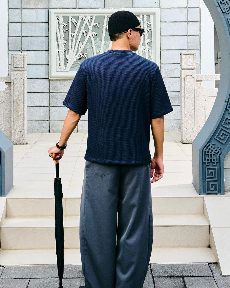 AQ MERCH HALFZIP NAVY
