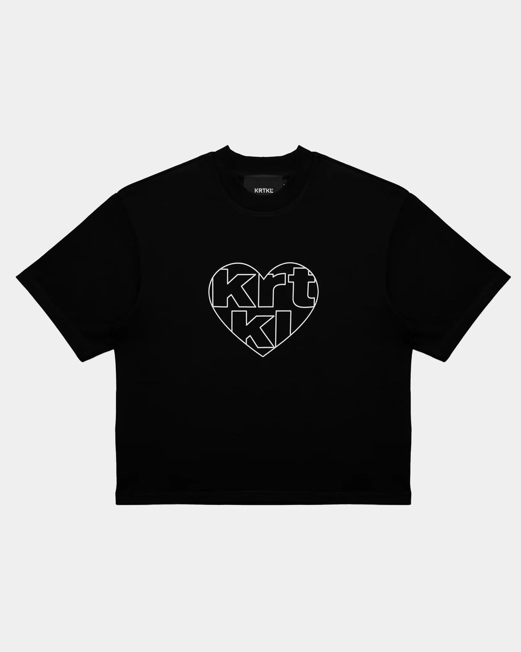KRTKL CARYS BOXY CUT TEE BLACK