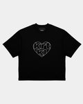 KRTKL CARYS BOXY CUT TEE BLACK