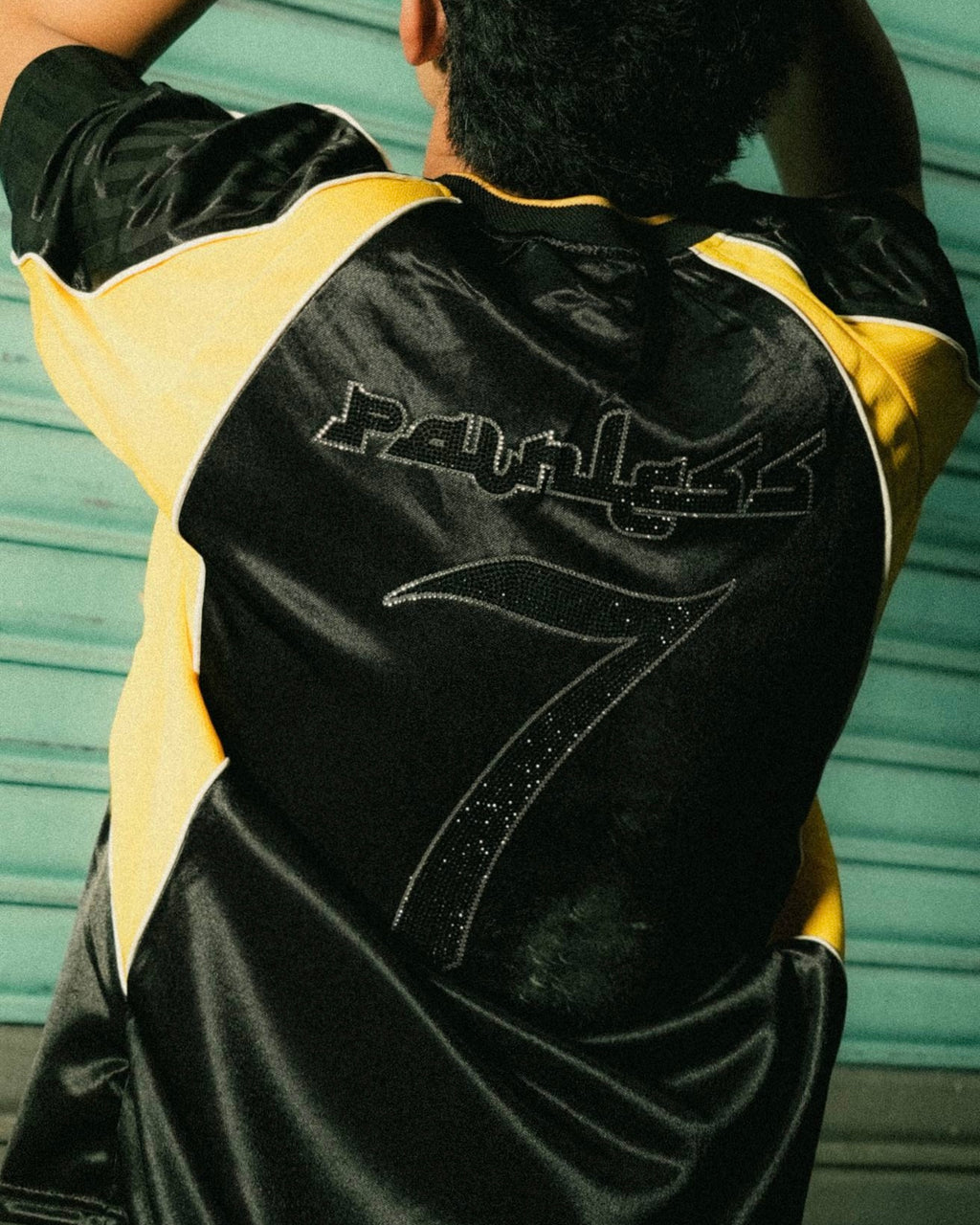 PAINLESS FAM SHORTSLEEVE JERSEY BLACK YELLOW