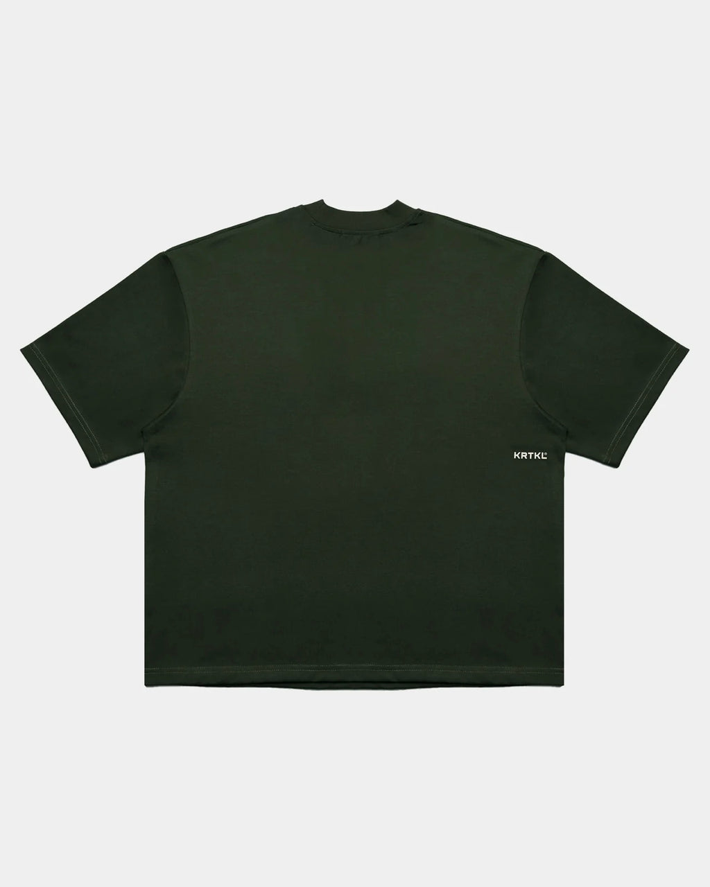 KRTKL QUOTE BOXY CUT TEE GREEN