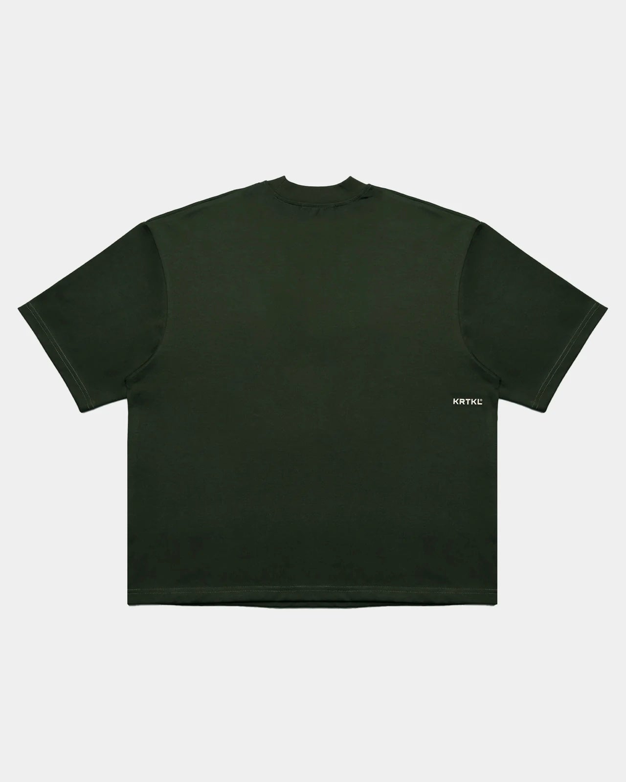 KRTKL QUOTE BOXY CUT TEE GREEN